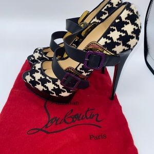 Christian Louboutin pony lux heels